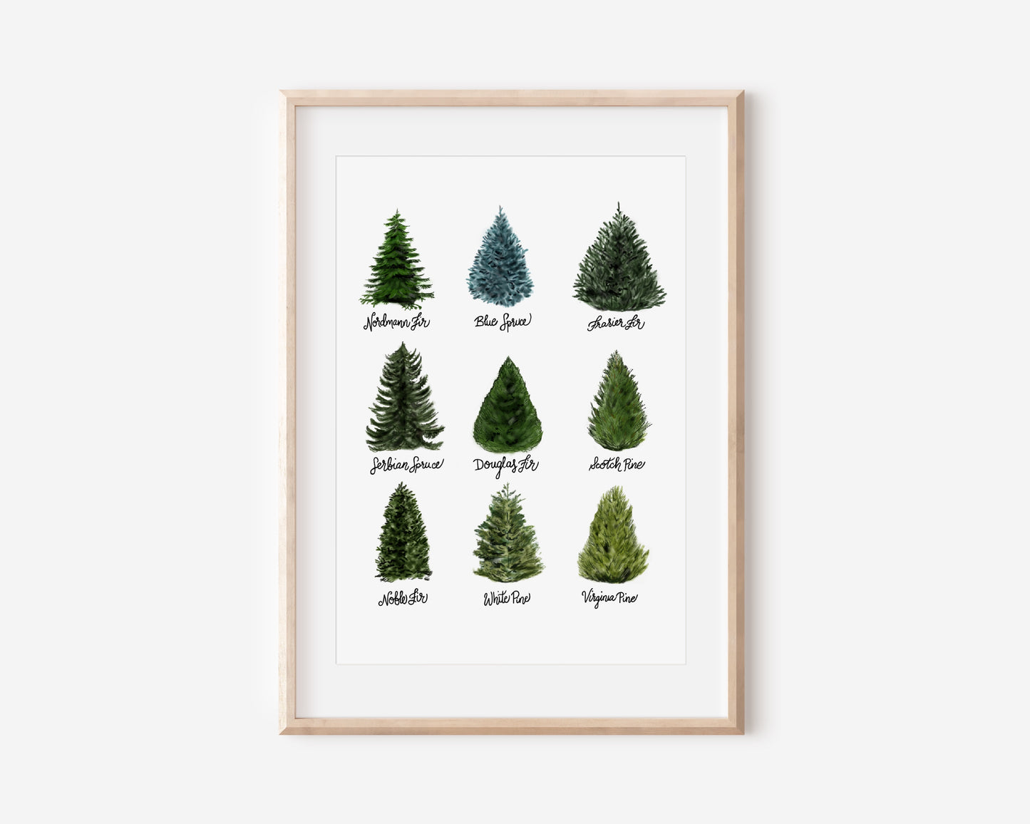 Christmas Tree Print