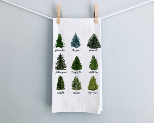Tea Towel - Christmas Tree