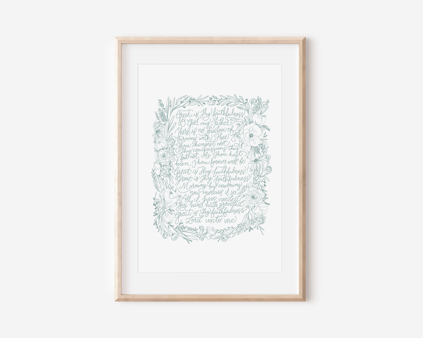 Great Is Thy Faithfulness Print