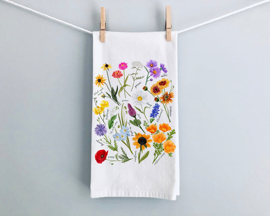 Tea Towel - Wildflower