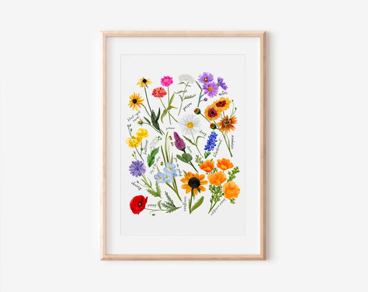 Wildflowers Print
