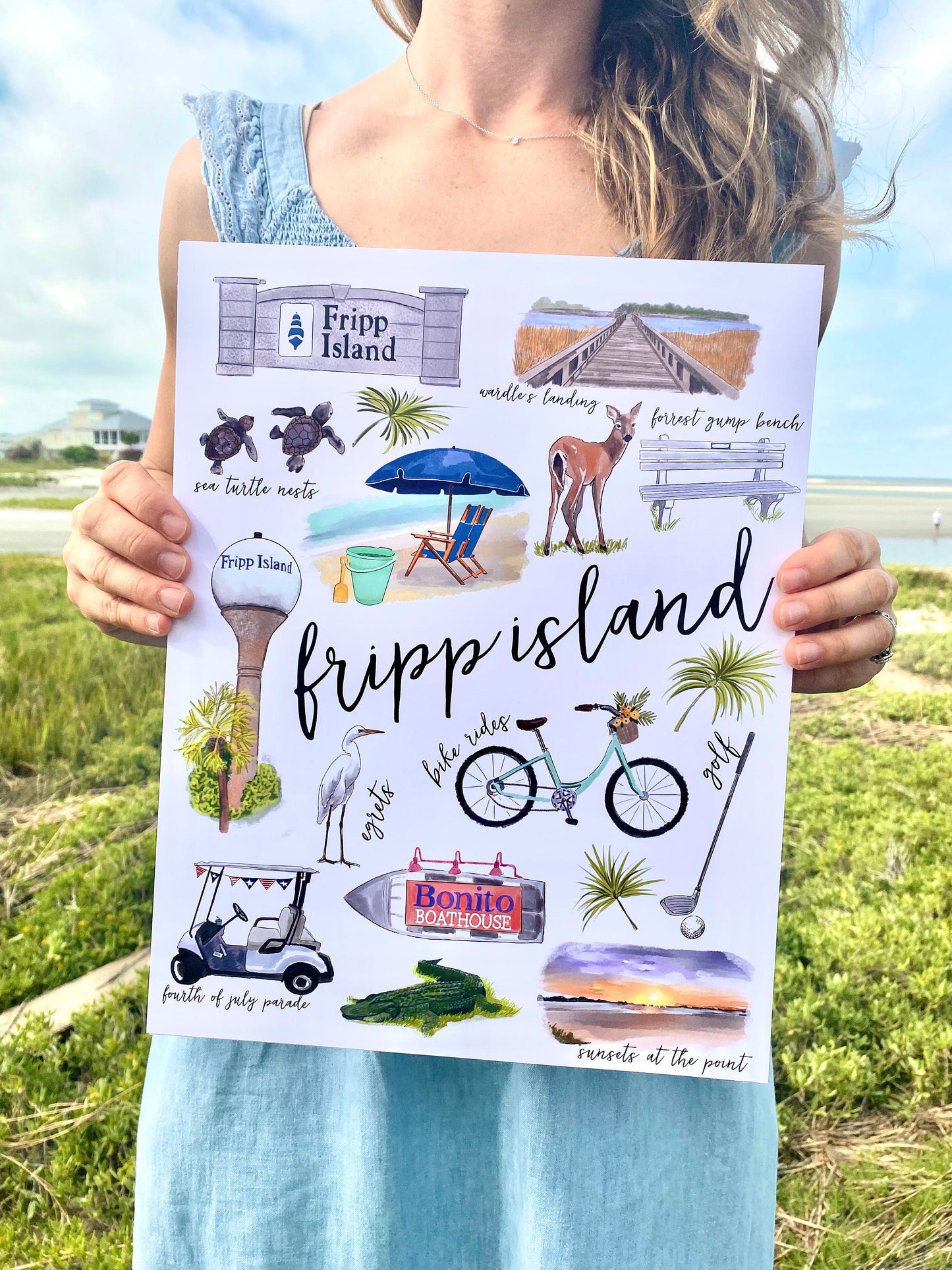 Fripp Island Print
