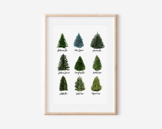 Christmas Tree Print