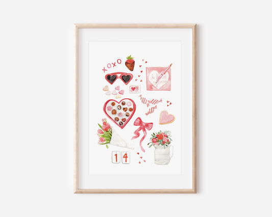 Valentine's Day Print